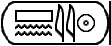 En hiéroglyphes "snny-ra"