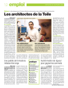 [Article de journal avec ma photo]