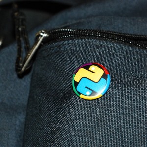 Badge Python, d'Antoine Millet Photo de Badge Python