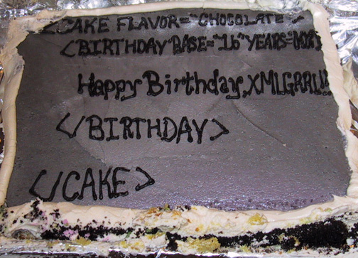 {Photo de gateau avec du glaçage XML}